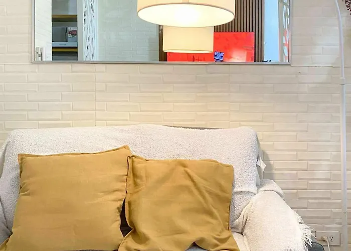 Warm Retreat With Balcony At Shore 2 Residences Apartment